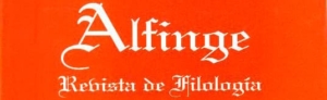 Logotipo Revista Alfinge
